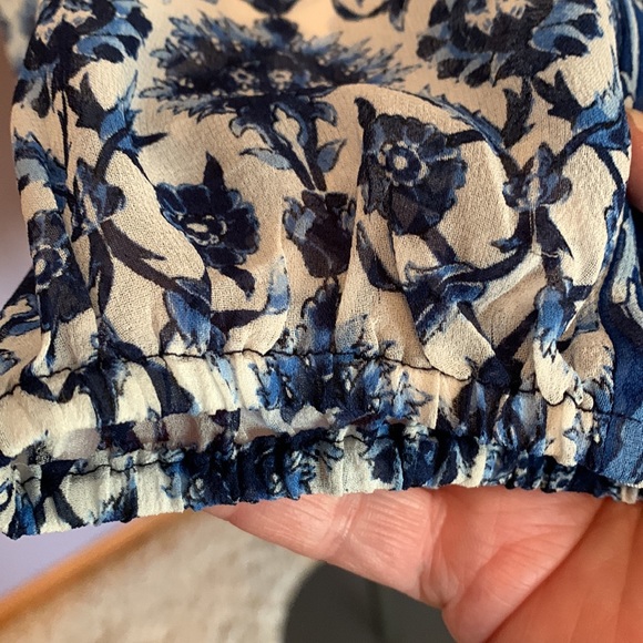 Joie Dress with attached long Cotton Slip, size XS - Picture 5 of 16